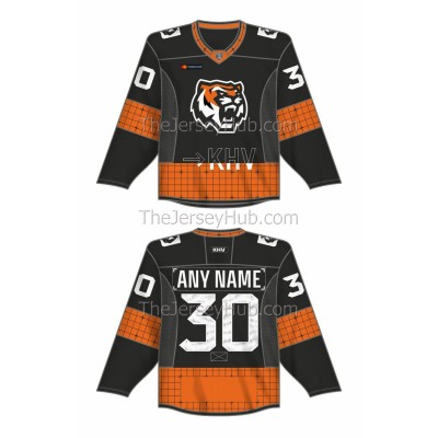 Amur Khabarovsk KHL 2021-22 Russian Hockey Jersey Dark Alternate