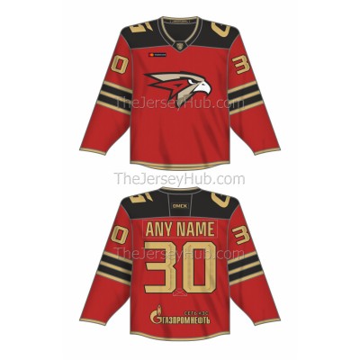 Avangard Omsk KHL 2021-22 Russian Hockey Jersey Dark