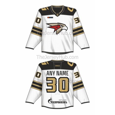 Avangard Omsk KHL 2021-22 Russian Hockey Jersey Light