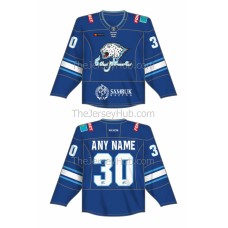 Barys Nur-Sultan KHL 2021-22 Russian Hockey Jersey Dark