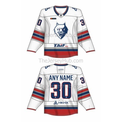 Neftekhimik Nizhnekamsk KHL 2021-22 Russian Hockey Jersey Light