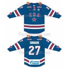SKA St. Petersburg Leningrad 2021-22 KHL Pro Hockey Jersey Kuzmenko Burdasov Gusev Marchenko Askarov Bardakov Dark SKA St. Petersburg Leningrad 2021-22 KHL Pro Hockey Jersey Kuzmenko Burdasov Gusev Marchenko Askarov Bardakov Dark