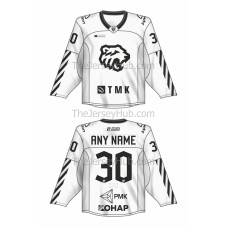 Traktor Tractor Chelyabinsk KHL 2021-22 Russian Hockey Jersey Light