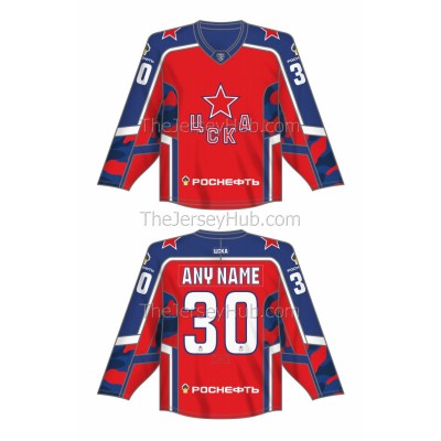 CSKA Moscow KHL 2022-23 Hockey Jersey Dark