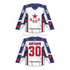 CSKA Moscow KHL 2022-23 Hockey Jersey Light