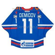 SKA St. Petersburg 2022-23 KHL Hockey Jersey Ivan Demidov Dark SKA St. Petersburg 2022-23 KHL Hockey Jersey Ivan Demidov Dark