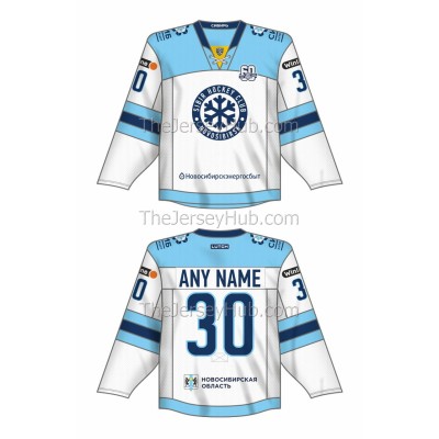 Sibir Novosibirsk KHL 2022-23 Hockey Jersey Light