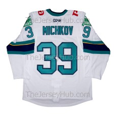 Sochi KHL 2022-23 Authentic Game Russian Hockey Jersey Michkov Light Sochi KHL 2022-23 Authentic Game Russian Hockey Jersey Michkov Light