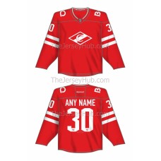 Spartak Moscow KHL 2022-23 Hockey Jersey Dark #9 Tsyplakov