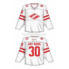 Spartak Moscow KHL 2022-23 Hockey Jersey Light #9 Tsyplakov