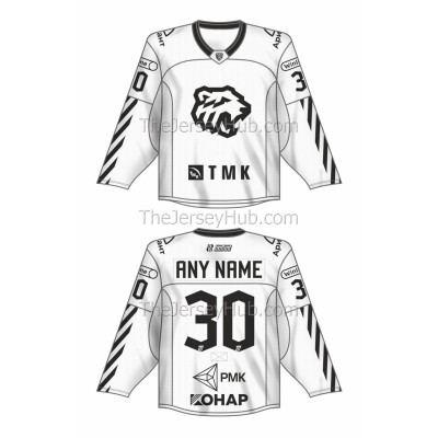 Traktor Tractor Chelyabinsk KHL 2022-23 Hockey Jersey Light