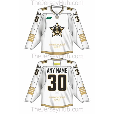 Admiral Vladivostok 2023-24 Russian Hockey Jersey Light