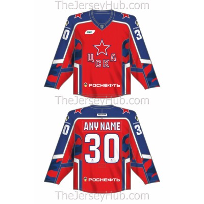 CSKA Moscow KHL 2023-24 Hockey Jersey Dark Fedotov