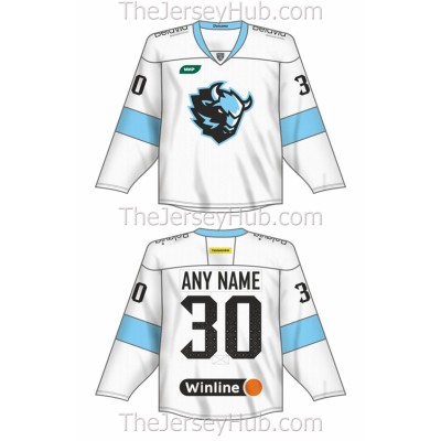 Dinamo Dynamo Minsk KHL 2023-24 Hockey Jersey Light