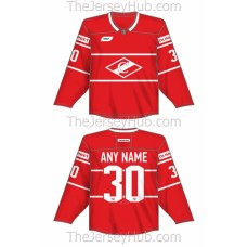 Spartak Moscow 2023-24 #71 Kovalchuk Russian Hockey Jersey Dark #9 Tsyplakov Spartak Moscow 2023-24 #71 Kovalchuk Russian Hockey Jersey Dark #9 Tsyplakov