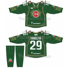 Ak Bars Kazan KHL 2024-25 Special Edition Kamzul Hockey Jersey Dark