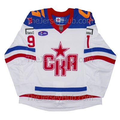 SKA St. Petersburg KHL 2024-25 Authentic Game Russian Hockey Jersey #91 Demidov Nikishin Grigorenko Gritsyuk Zavragin Kuznetsov Light SKA St. Petersburg KHL 2024-25 Authentic Game Russian Hockey Jersey #91 Demidov Nikishin Grigorenko Gritsyuk Zavragin Kuznetsov Light