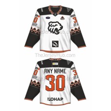 Traktor Tractor Chelyabinsk KHL 2024-25 Hockey Jersey Light Ural Derby