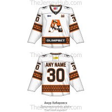 Amur Khabarovsk KHL 2025-26 Far East Derby Hockey Jersey Light