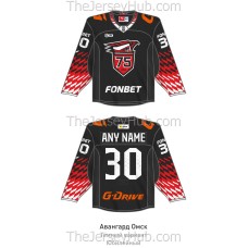 Avangard Omsk KHL 2025-26 75th Anniversary Hockey Jersey Dark