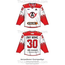 Avtomobilist Yekaterinburg KHL 2025-26 Russian Hockey Jersey Light Derby