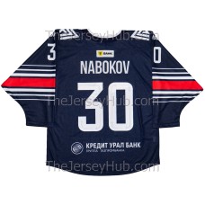 Metallurg Magnitogorsk KHL 2025-26 Hockey Jersey Ilya Nabokov Dark
