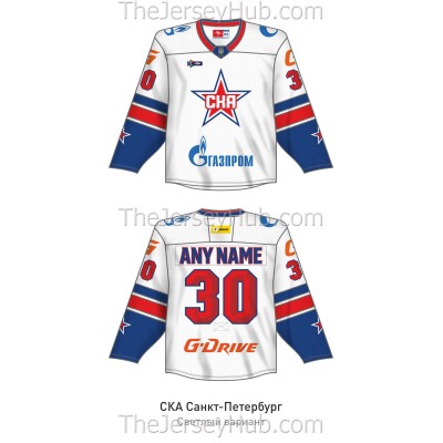 SKA St. Petersburg KHL 2025-26 Hockey Jersey Light