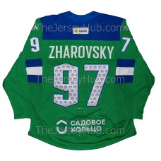 Salavat Yulaev Ufa Alexander Zharovsky KHL 2025-26 Russian Hockey Jersey Dark