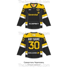 Severstal Cherepovets KHL 2025-26 Hockey Jersey Dark