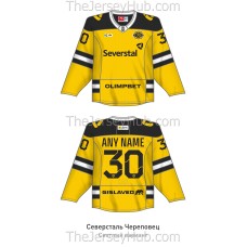 Severstal Cherepovets KHL 2025-26 Hockey Jersey Light