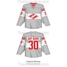 Spartak Moscow 2025-26 Russian Hockey Jersey Light