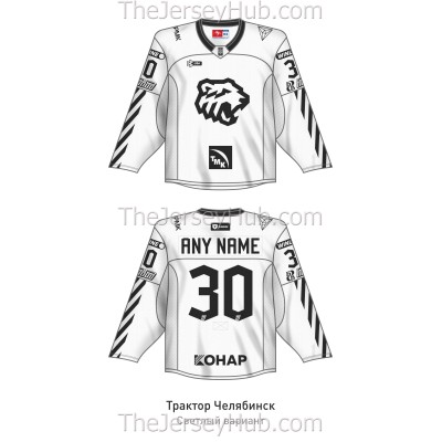 Traktor Tractor Chelyabinsk KHL 2025-26 Hockey Jersey Light