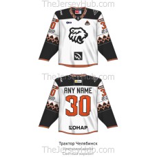Traktor Tractor Chelyabinsk KHL 2025-26 Hockey Jersey Light Derby