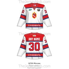 CSKA Moscow KHL 2026-27 First Channel Cup Hockey Jersey Light