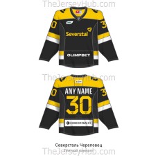 Severstal Cherepovets KHL 2026-27 Russian Hockey Jersey Dark