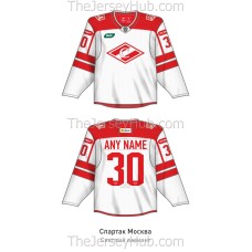 Spartak Moscow 2026-27 Russian Hockey Jersey Light