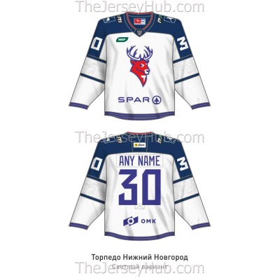 Torpedo Nizhny Novgorod KHL 2026-27 Hockey Jersey Light