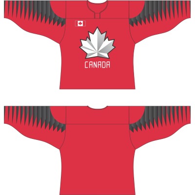 Team Canada 2018 Hockey Jersey Dark