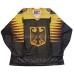 Tim Stutzle Stützle #8 Team Germany Hockey Jersey Dark
