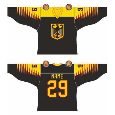 Team Germany Hockey Jersey Dark