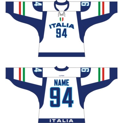 Team Italy Italia Hockey Jersey Light