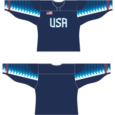Team USA 2018 Hockey Jersey Dark