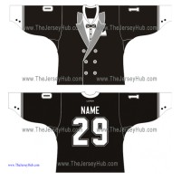 Gentleman Tuxedo Russian Hockey Jersey Dark