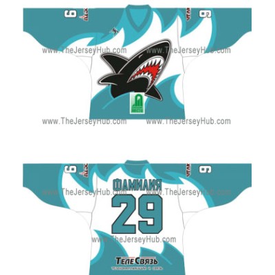 Jaws Russian Hockey Jersey Light Jaws Russian Hockey Jersey Light