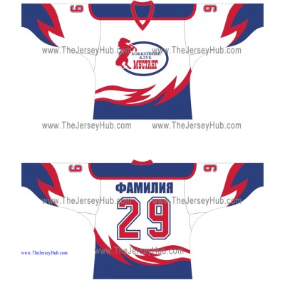 Mustang Russian Hockey Jersey Light