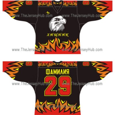 Predator Russian Hockey Jersey Dark Predator Russian Hockey Jersey Dark