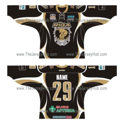 Riga 2000 Russian Hockey Jersey Dark