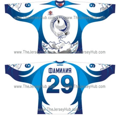White Bears Russian Hockey Jersey Light
