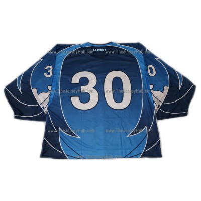 White Bears #30 Goalie Russian Hockey Jersey Dark White Bears #30 Goalie Russian Hockey Jersey Dark
