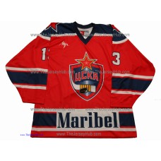 CSKA Moscow Red Army 2004-05 Russian Hockey Jersey Dark